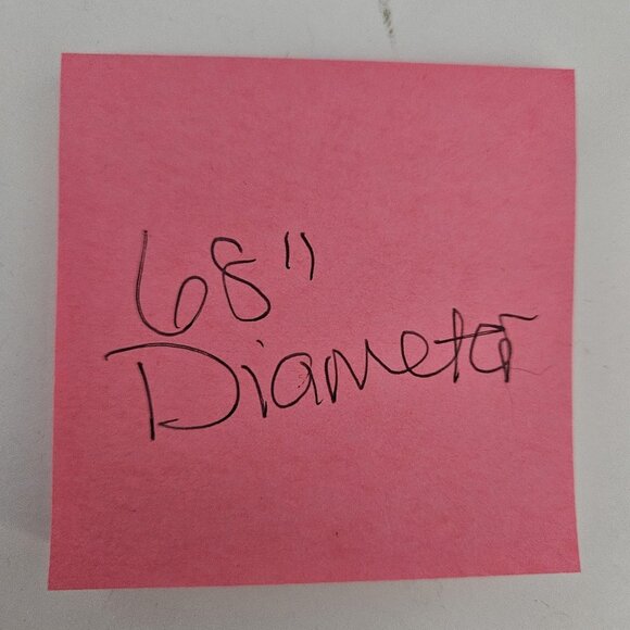 Red Holiday Christmas Round Tablecloth 68in Jacquard Damask Holly Berry Pattern - Picture 8 of 8